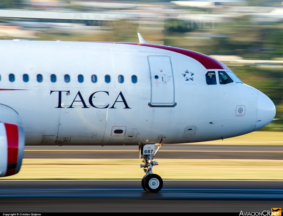 N687TA - Airbus A320-233 - TACA