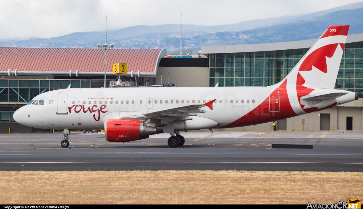 C-GJVY - Airbus A319-112 - Air Canada Rouge