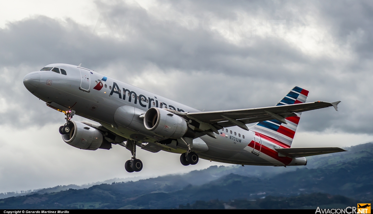 N701UW - Airbus A319-112 - US Airways