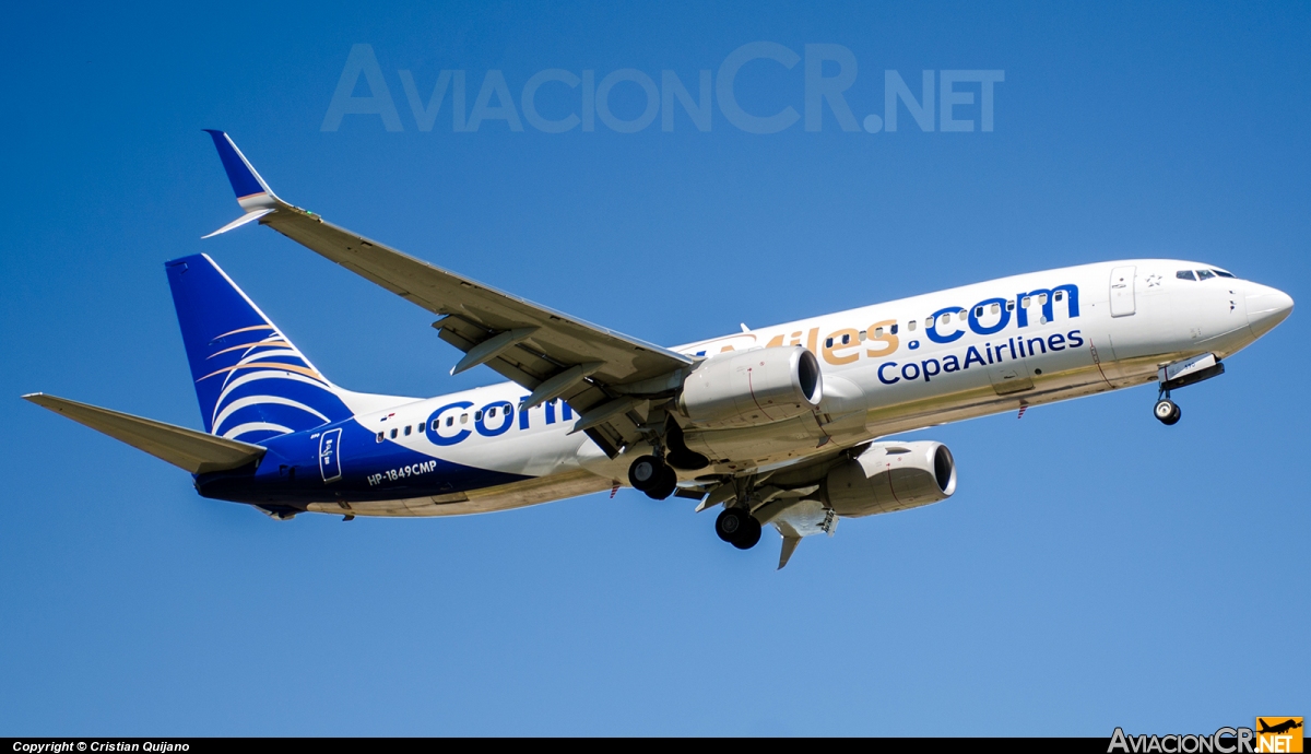 HP-1849CMP - Boeing 737-8V3 - Copa Airlines