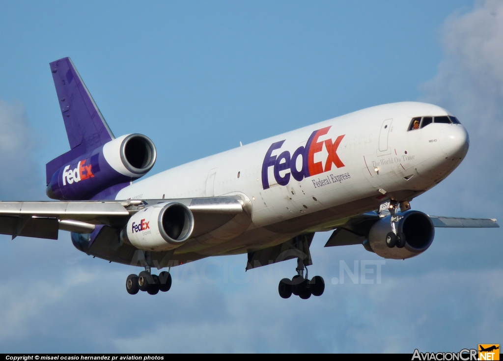 N68053 - McDonnell Douglas DC-10-10F - FedEx